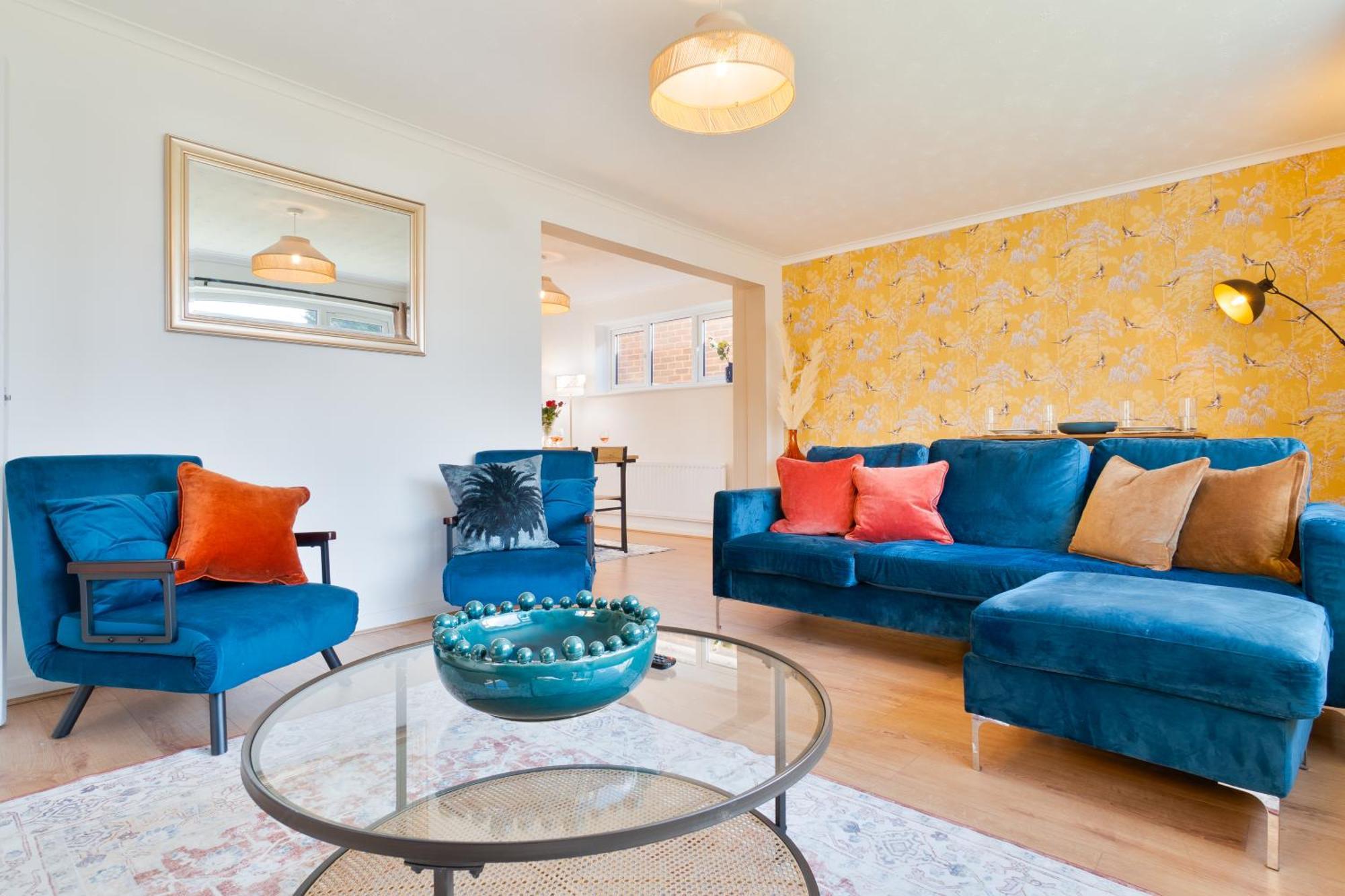 קנטרבורי Stylish 4 Bedroom Spacious Retreat With Parking - Sleeps 10 - Families & Contractors מראה חיצוני תמונה